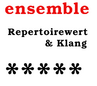 Ensemble - Magazin für Kammermusik - Repertoirewert und Klang: 5/5