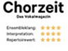 Chorzeit - das Vokalmagazin - Ensembleklang, Interpretation & Repertoire: 4/5