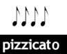 Pizzicato - 4/5 Noten