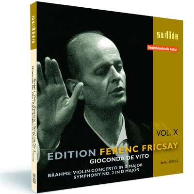 95585 - Edition Ferenc Fricsay (X) – J. Brahms: Violin Concerto & Symphony No. 2