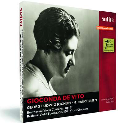 Gioconda de Vito plays Beethoven, Brahms & Vitali