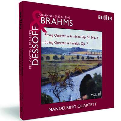 String Quartets by Brahms (Op. 51, No. 2) & Dessoff (Op. 7)