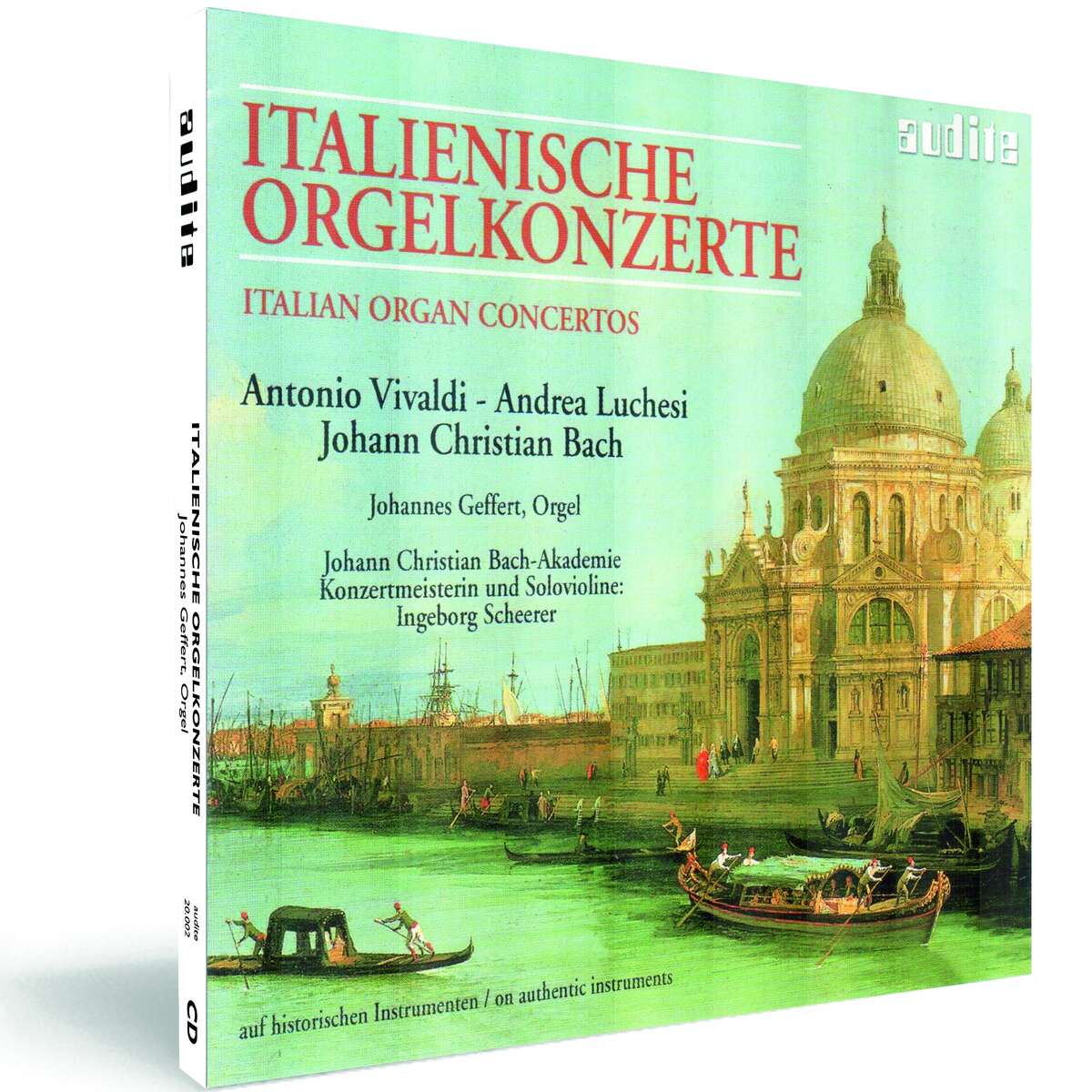 Italian Organ Concertos_Vivaldi, Luchesi, JC... - audite
