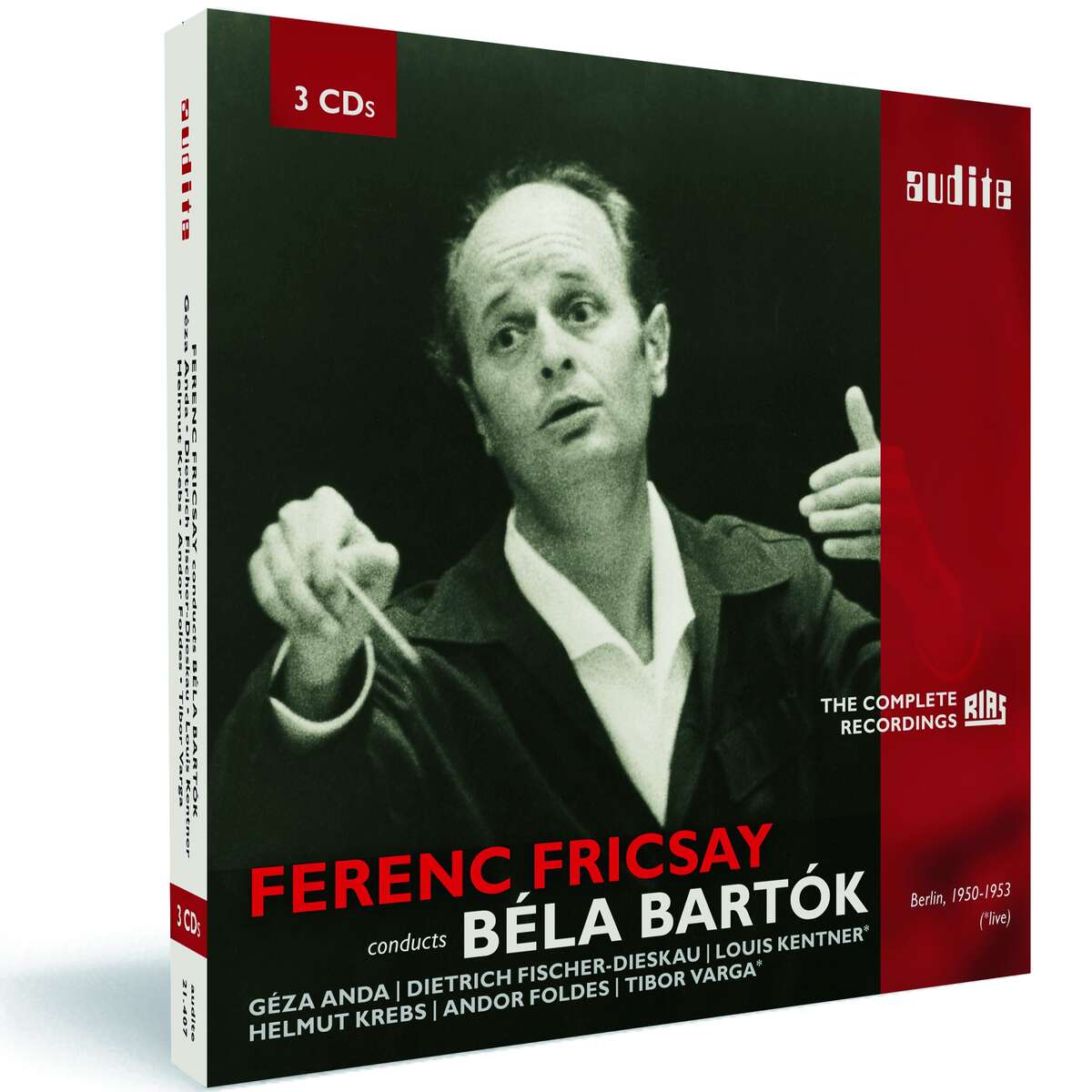 Ferenc Fricsay conducts Béla Bartok – The early RIAS... audite