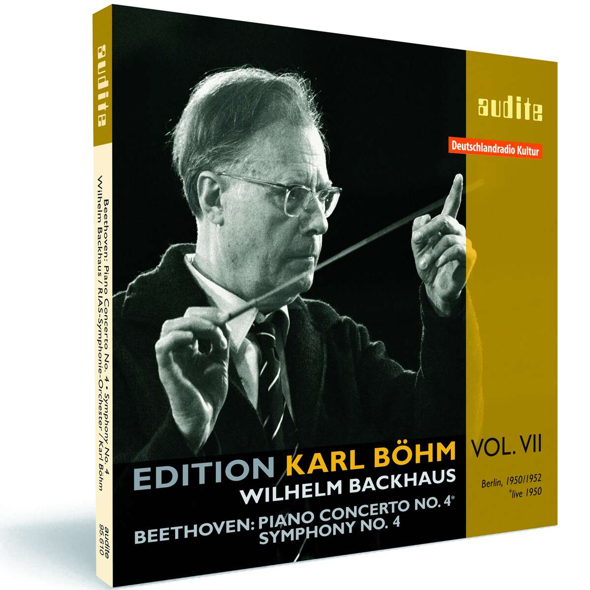 Piano　Beethoven:　Symphony　|...　Concerto　No.　4_Böhm　No.　audite