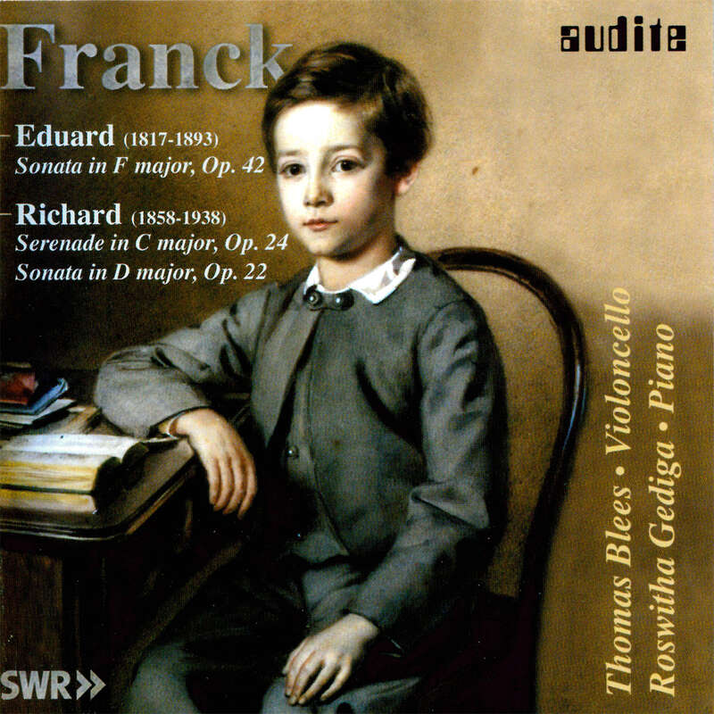 Cover: Eduard Franck & Richard Franck: Works for Violoncello and Piano
