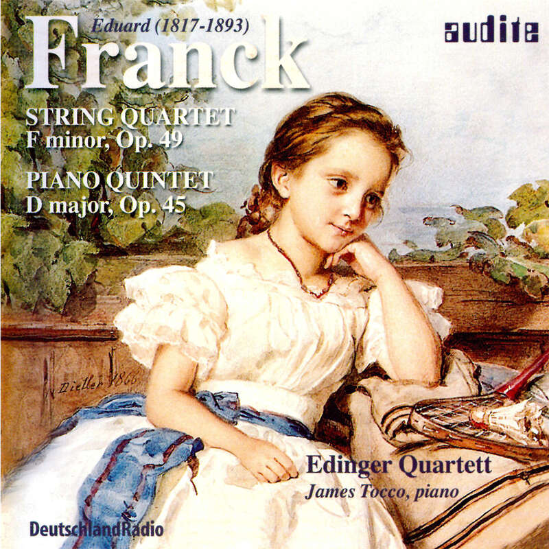 Cover: Eduard Franck: String Quartet and Piano Quintet