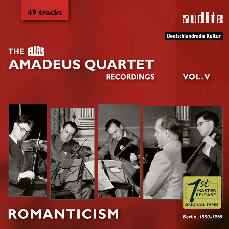 Cover: The RIAS Amadeus Quartet Recordings - Romanticism