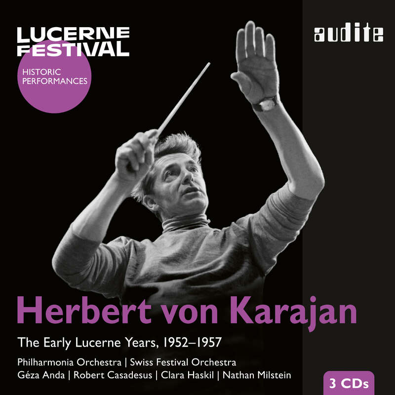 Cover: Herbert von Karajan - The Early Lucerne Years