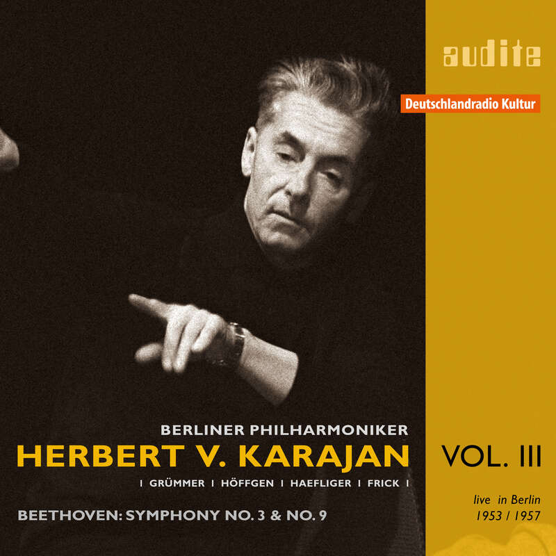 Cover: Edition von Karajan (III) – L. v. Beethoven: Symphony No. 3 ('Eroica') & No. 9