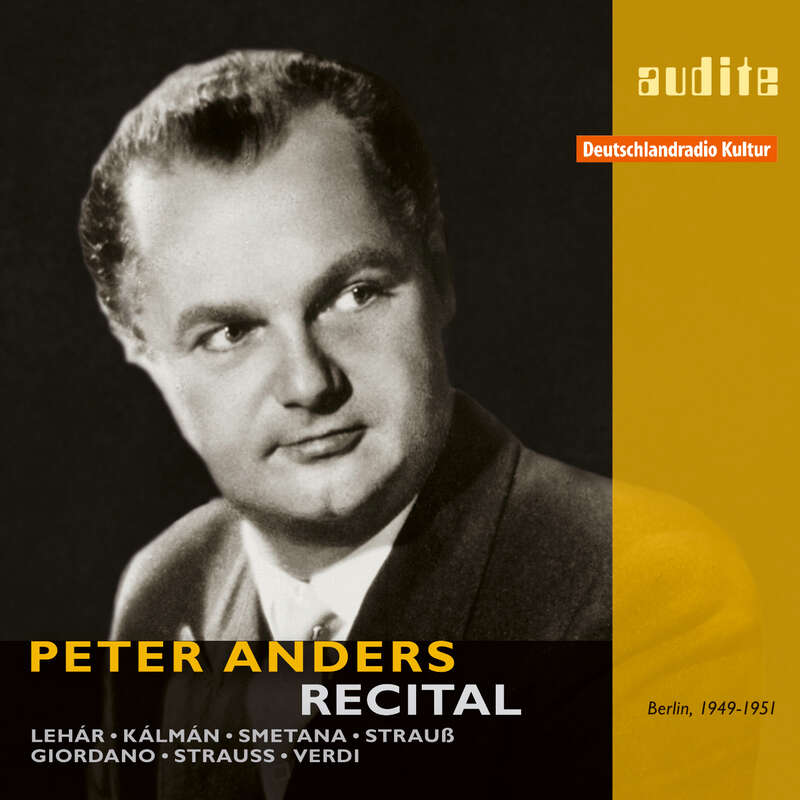 Cover: Peter Anders – Recital