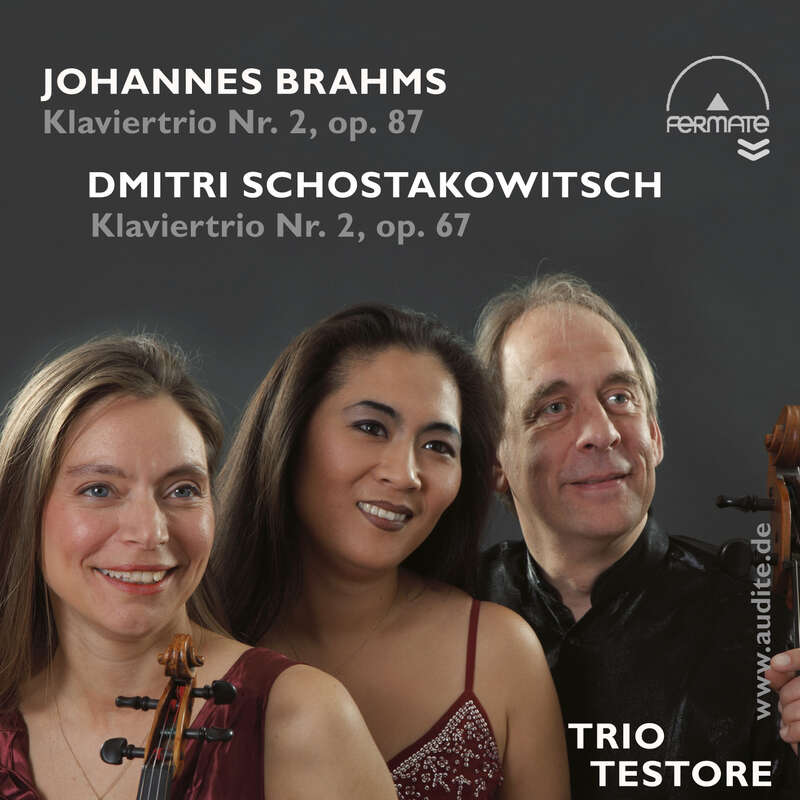 Cover: Piano Trios by Brahms (Op. 87) & Schostakowitsch (Op. 67)