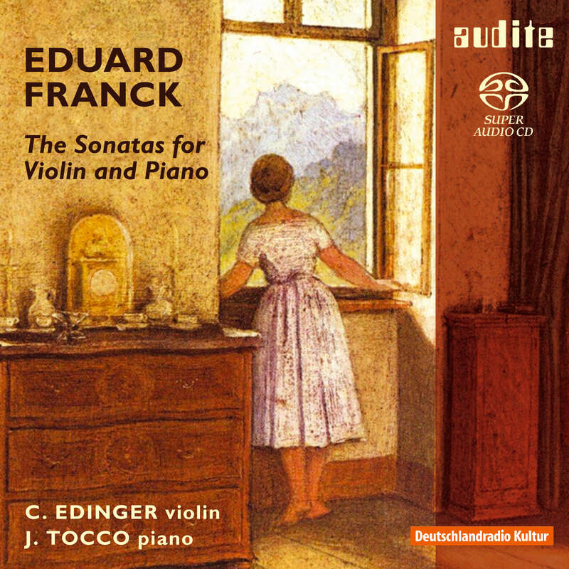 Cover: Eduard Franck: The Sonatas for Violin and Piano