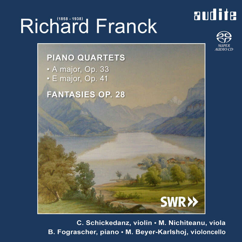 Cover: Richard Franck: Piano Quartets & Fantasies