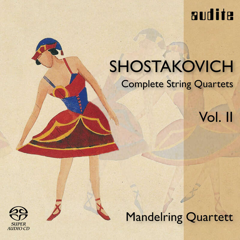 Cover: Dmitri Shostakovich: Complete String Quartets Vol. II