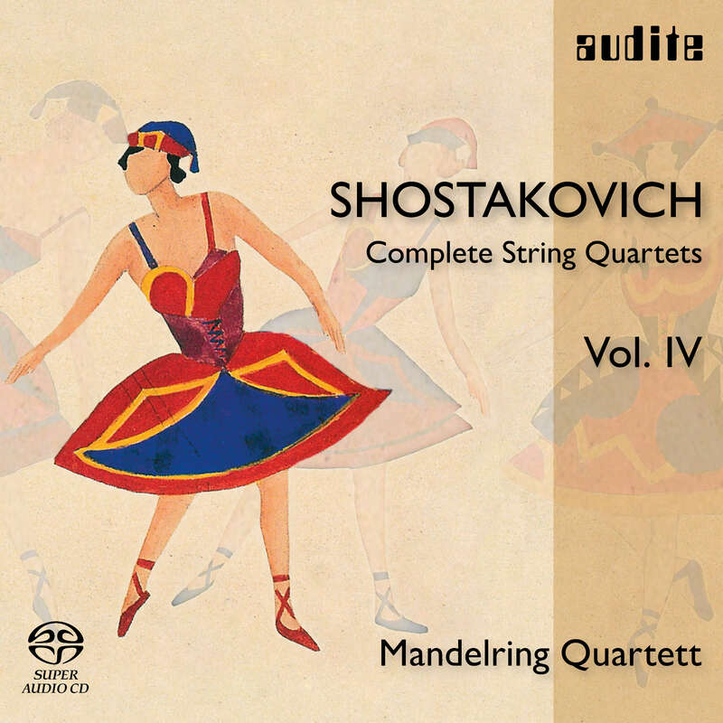 Cover: Dmitri Shostakovich: Complete String Quartets Vol. IV
