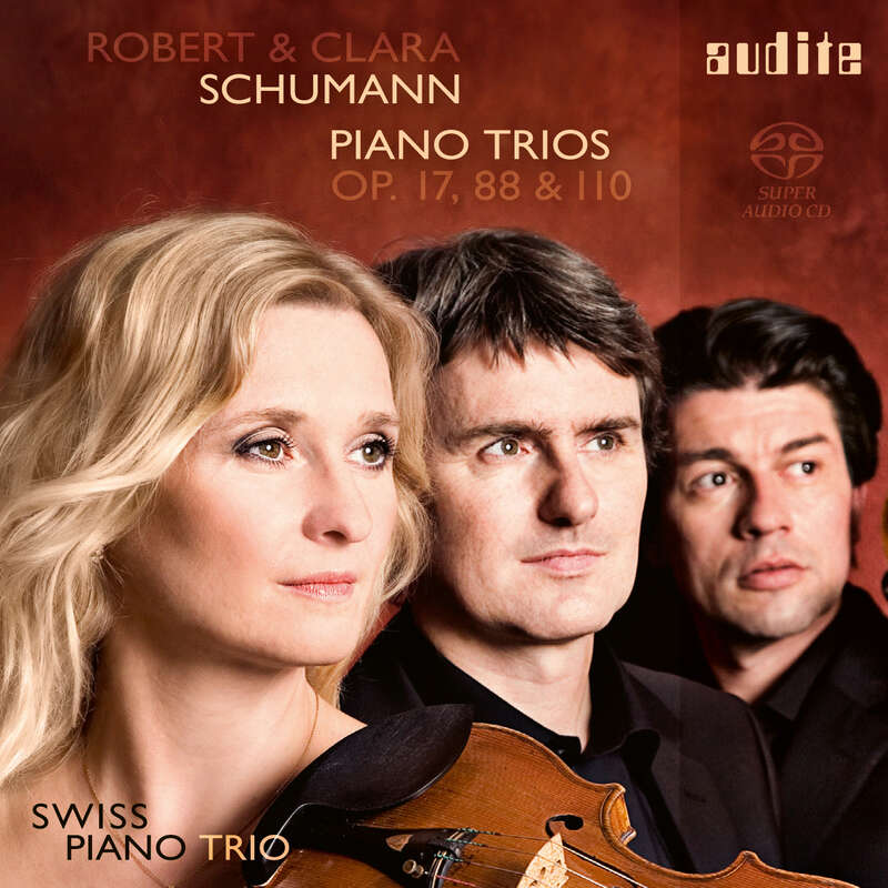 Cover: Robert & Clara Schumann: Piano Trios Op. 17, 88, 110