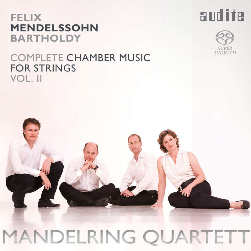 Cover: Felix Mendelssohn Bartholdy: String Quartets in D major (Op. 44 No. 1), in E minor (Op. 44 No. 2) & in F minor (Op. 80)