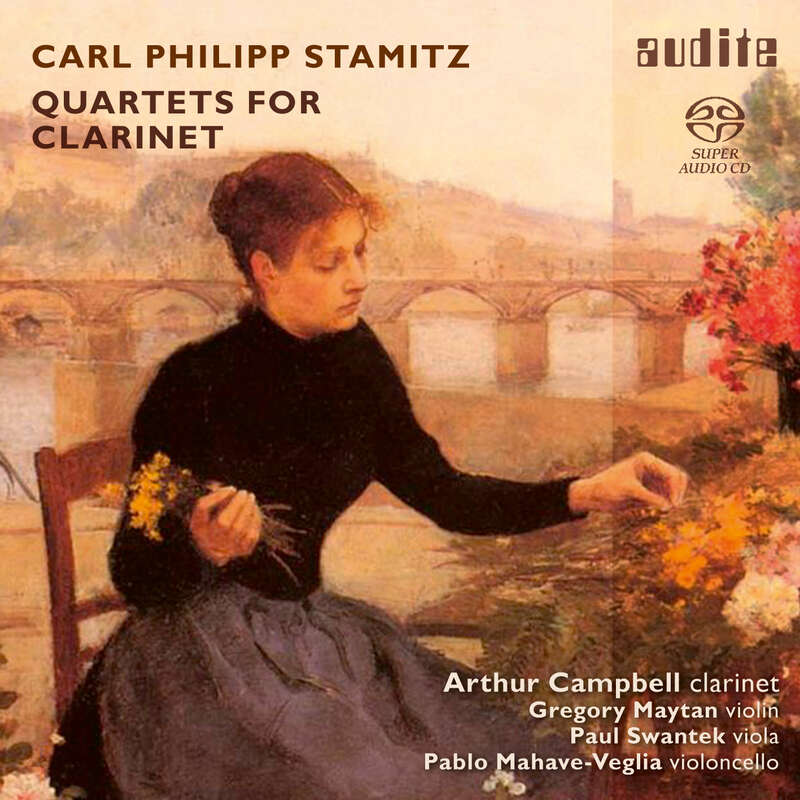Cover: Carl Philipp Stamitz: Quartets for Clarinet