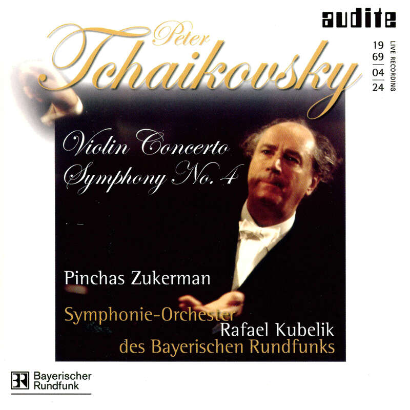 Cover: Piotr Ilyich Tchaikovsky: Violin Concerto & Symphony No. 4
