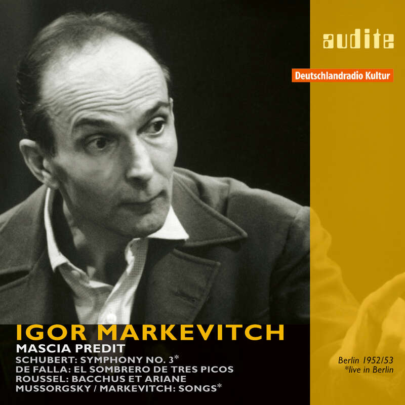 Cover: Igor Markevitch conducts Schubert, de Falla, Mussorgsky and Roussel