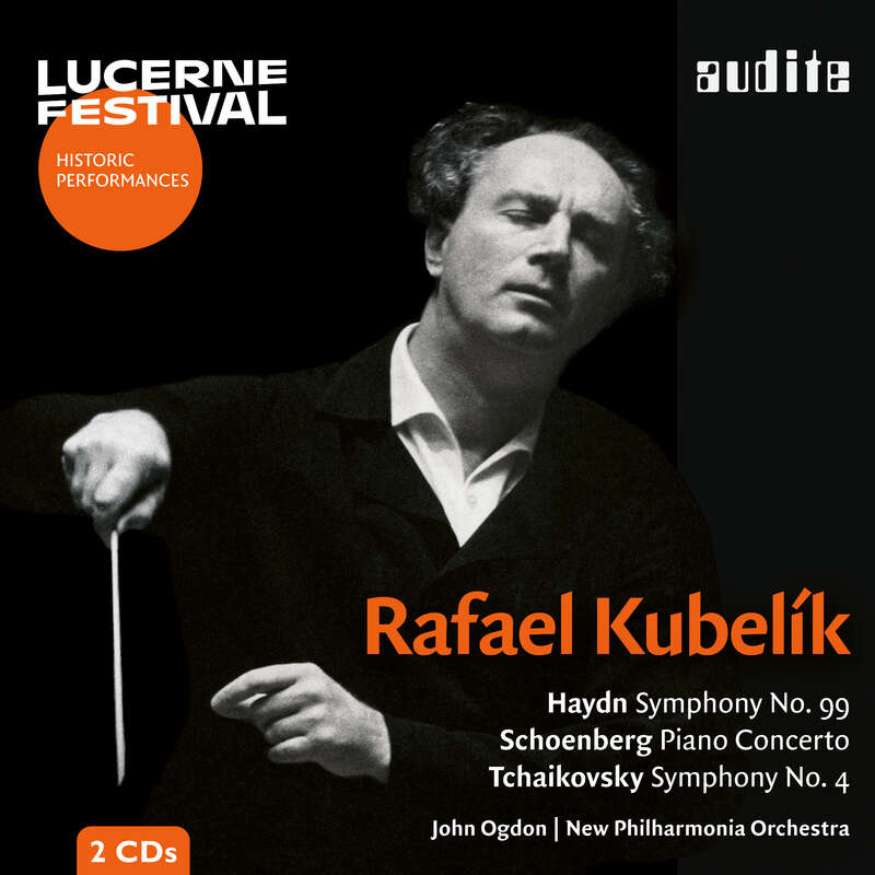 Cover: Rafael Kubelík conducts Haydn, Schoenberg & Tchaikovsky