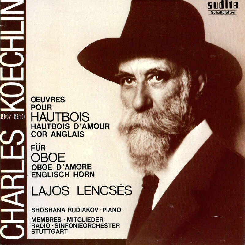 Cover: Charles Koechlin: Works for Oboe