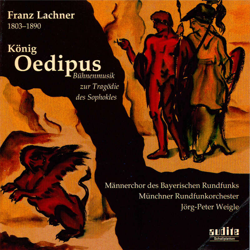 Cover: Franz Lachner: König Ödipus