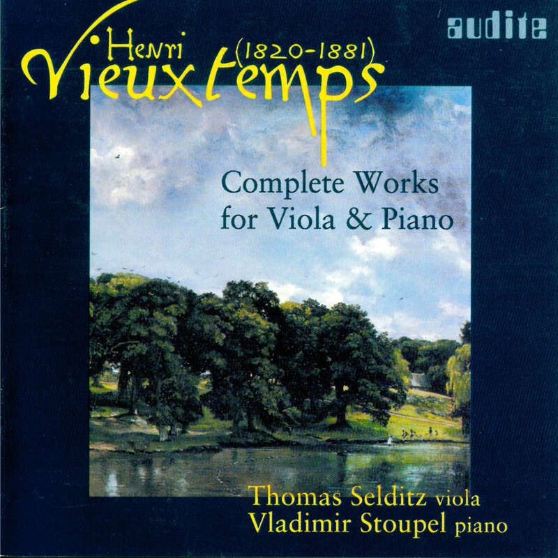 Cover: Henri Vieuxtemps: Complete Works for Viola & Piano