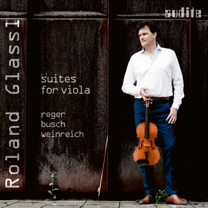 Cover: Suites for Viola by Reger, Busch & Weinreich