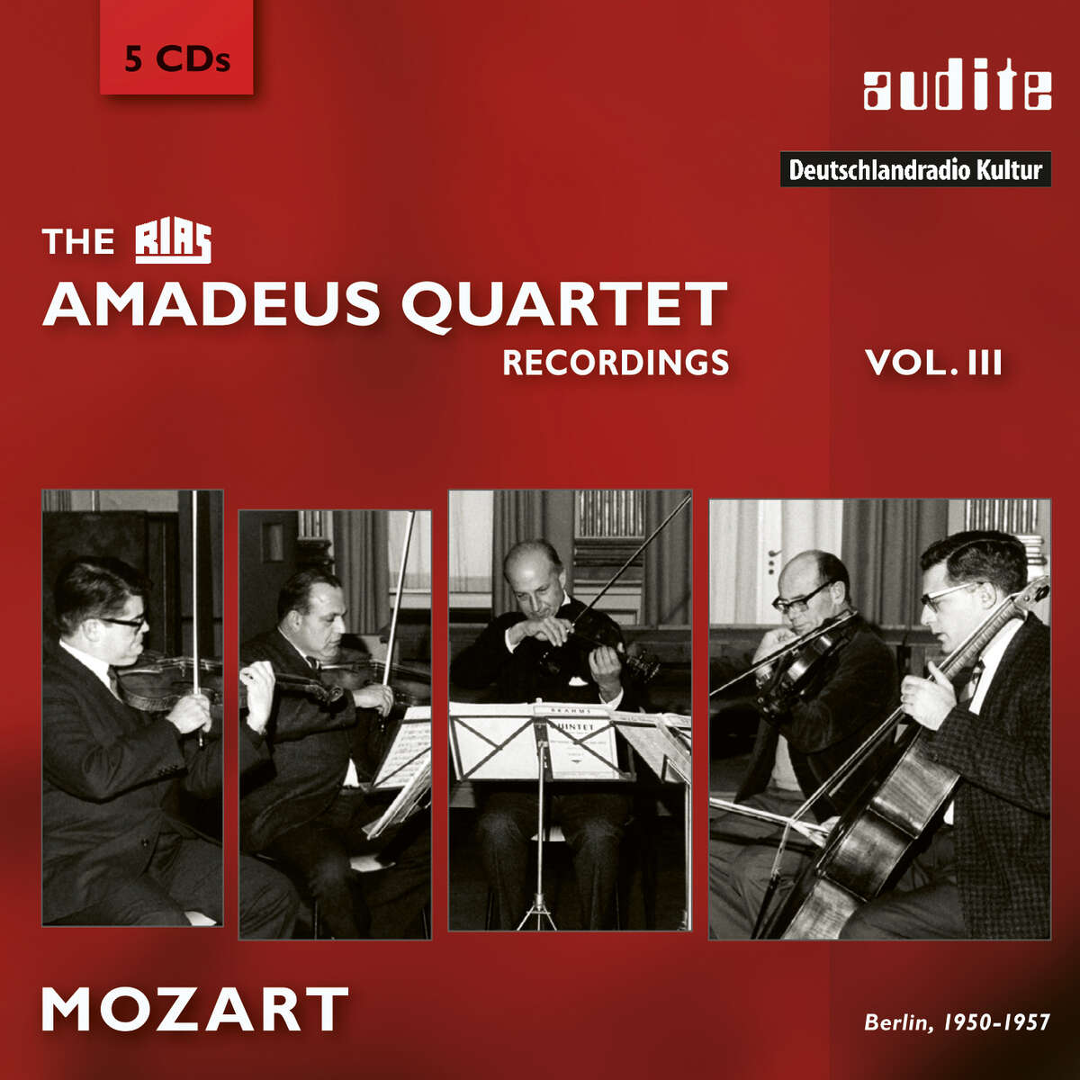 RIAS縲�Recordings_Vol.縲�Amadeus縲�The縲�Mozart縲�Quartet縲�audite
