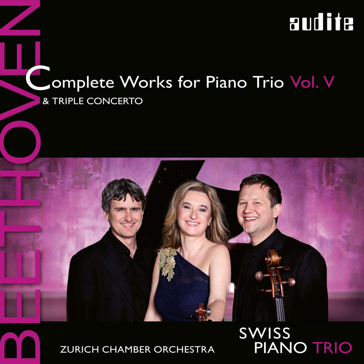 5_Swiss...　Beethoven:　Complete　Vol.　Trio　Works　Piano　for　audite