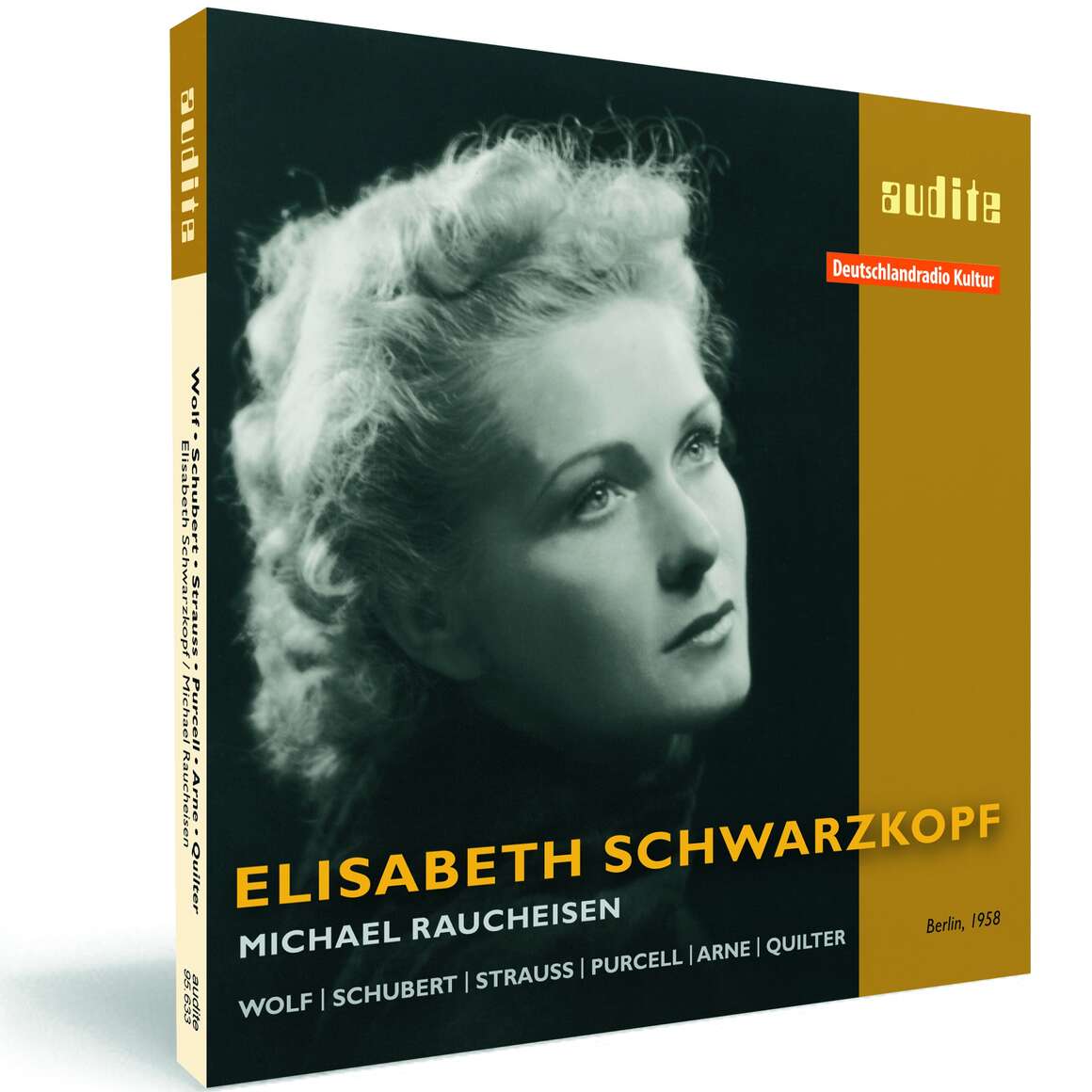 Elisabeth Schwarzkopf interprets songs by Wolf, Schubert, Strauss, Purcell, ...