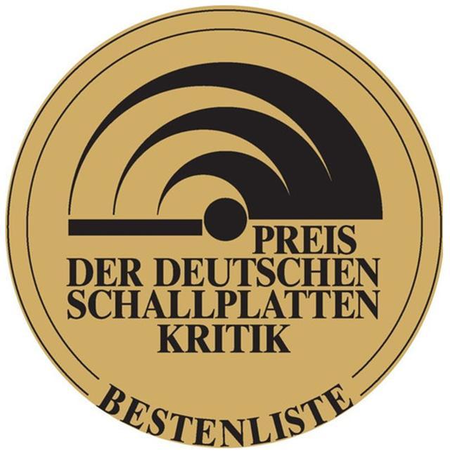 German Record Critics’ Award for organ production with Jean-Baptiste Dupont